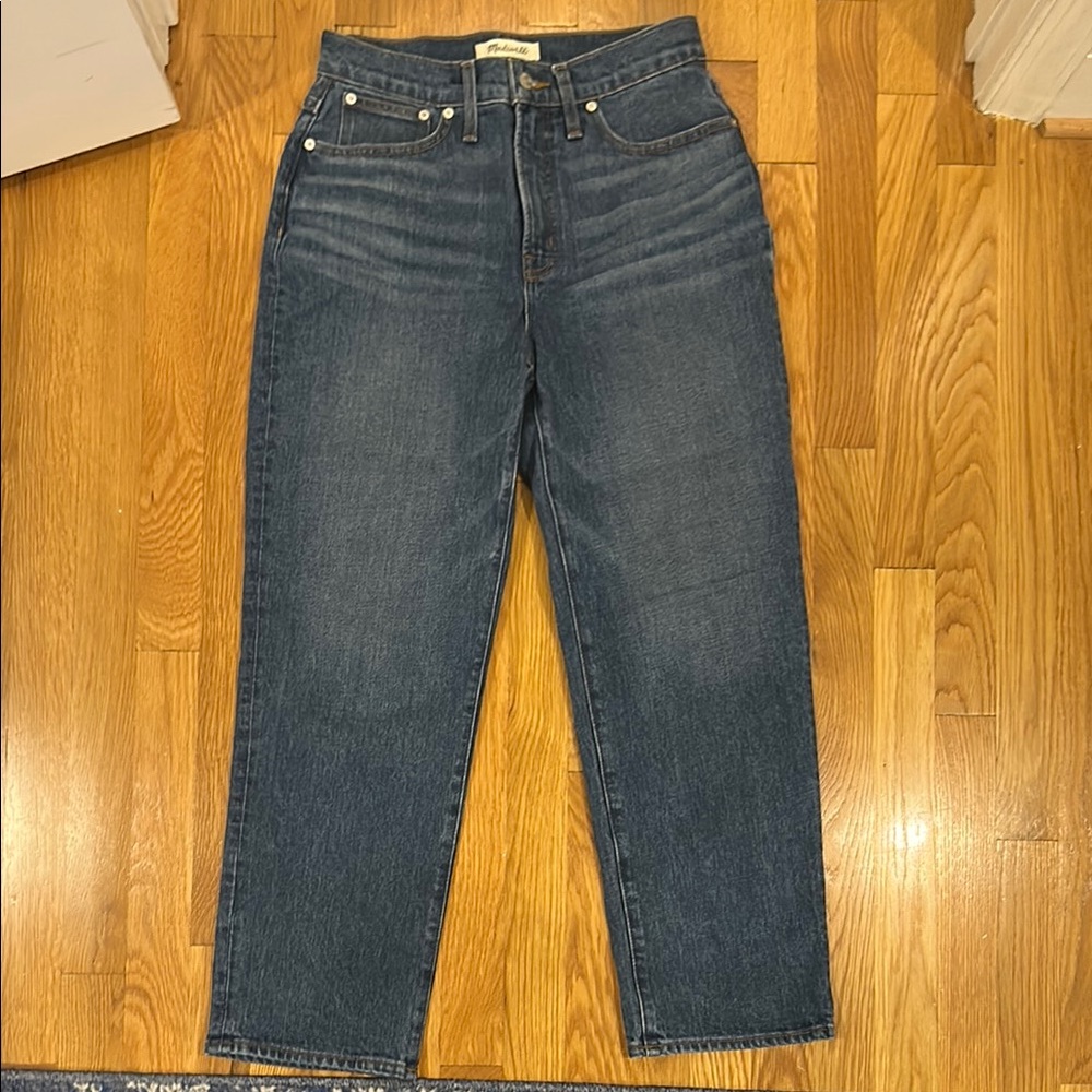 NWOT Madewell the Perfect Vintage Straight Jean size 28 petite